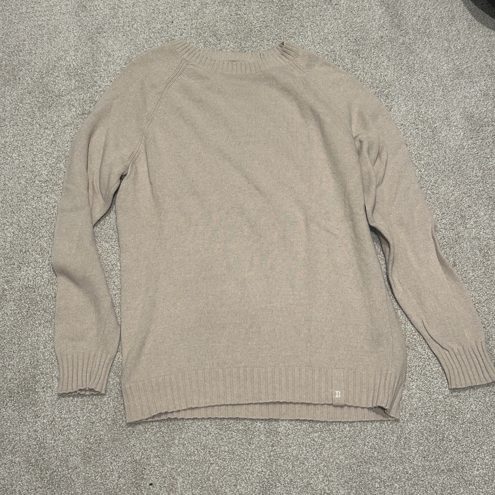 Beige Crewneck Men’s Sweater